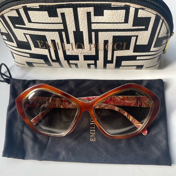 Emilio Pucci  Havana EP0019 Sunglasses - Picture 10 of 13